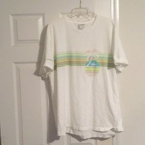 White Lacoste Tee good condition